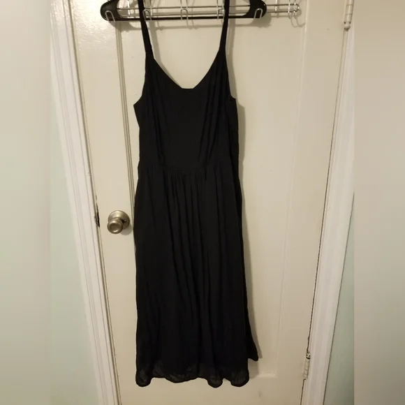 old navy black mini dress Black Denim Button Down Mini Dress – PinkBlush main image 0